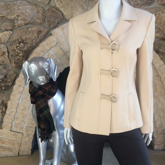 D&G Jackets & Blazers - Dolce & Gabbana Wool Blazer Snap Front Buckle
